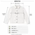 Desigual White Bloom gyerek farmerdzseki